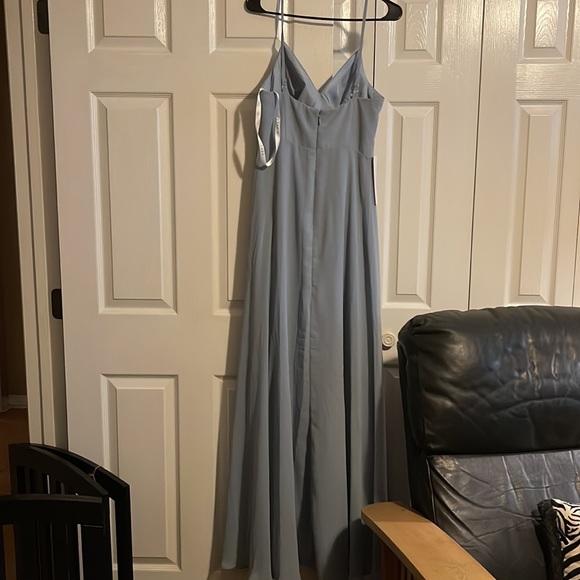 Azazie - Dusty Blue (Size 8) - Picture 5 of 6